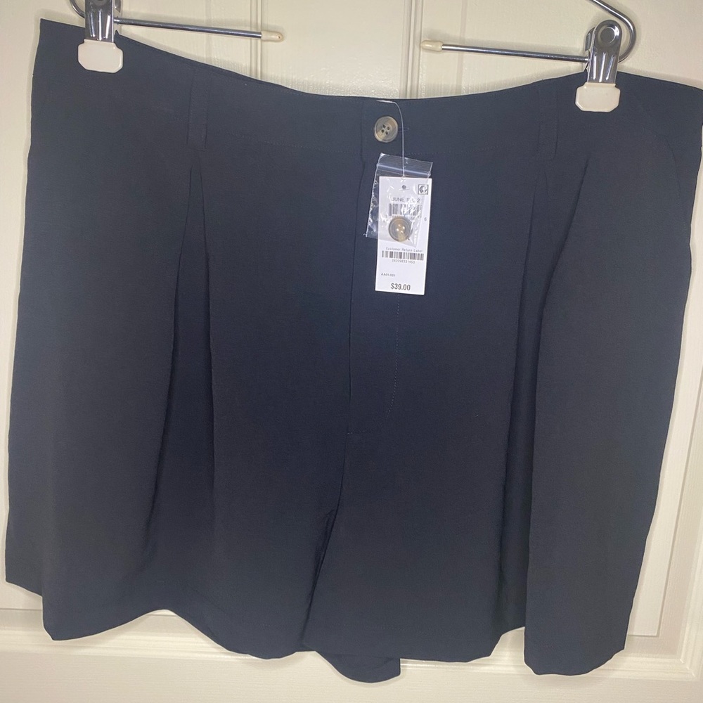And Now What black shorts SIZE 2X